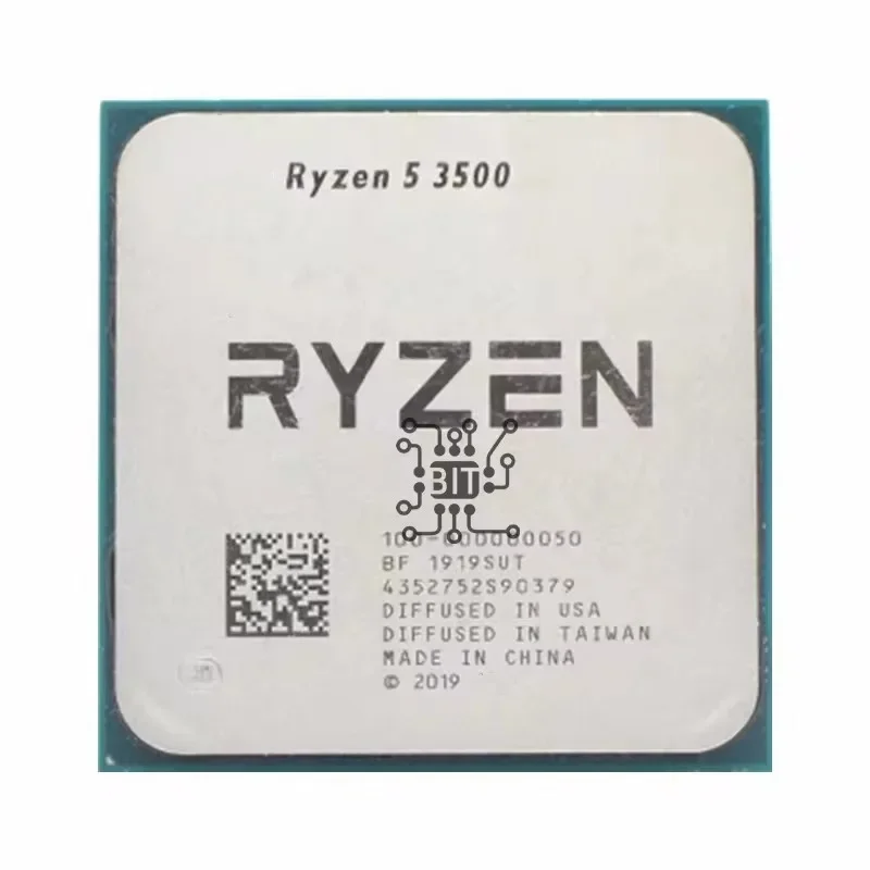 Ryzen 5 3500 R5 3500 3.6 GHz Six-Core Six-Thread CPU Processor 7NM 65W L3=32M 100-000000050 Socket AM4