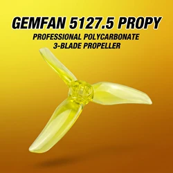 NEW 4pcs/2pairs Gemfan Proxy 5127.5 5inch 3 Blade/Tri-Blade Propeller Props FPV Freestyle For FPV Racing Freestyle Drone Parts