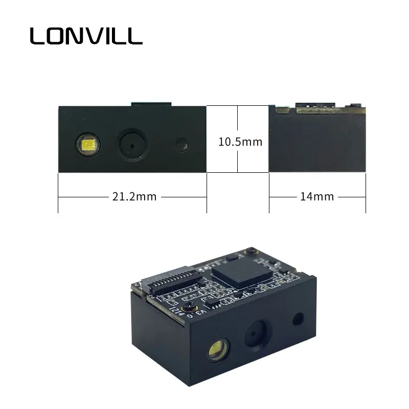 

China manufacturer qr code reader usb ttl rs232 megapixel embedded mini 1d 2d qr barcode scanner module