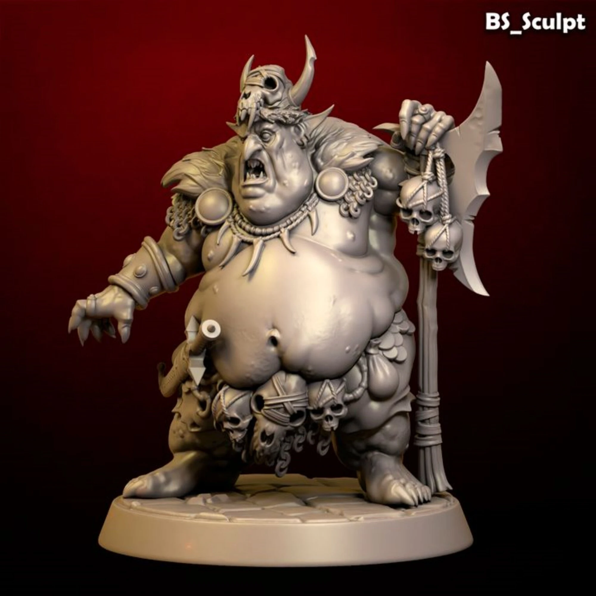 GK B5-11 flesh color resin Uncolored and unassembled mold figure model ornament