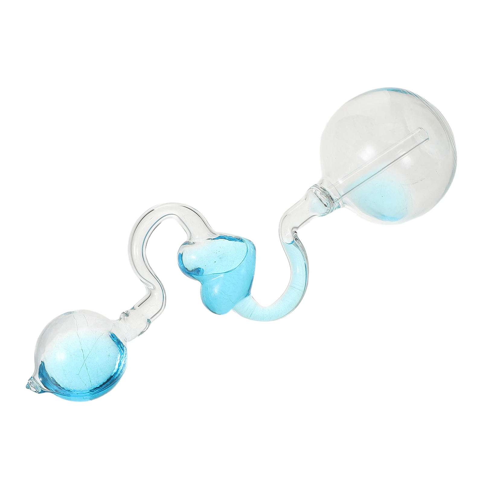 

Creative Liquid Timer Heat Transfer Hourglass For Home Office Desk Decor Glass Craft Novelty Temperature Sensitive Sand Timer