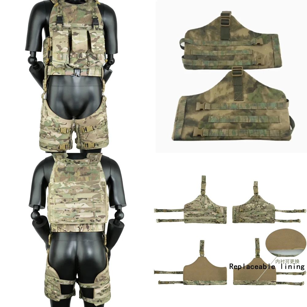 

TCmaoyi Tactical Belt Drop Leg Platform Molle Thigh Panel Hanging Board Mounting Plate Hunting 1 Pair