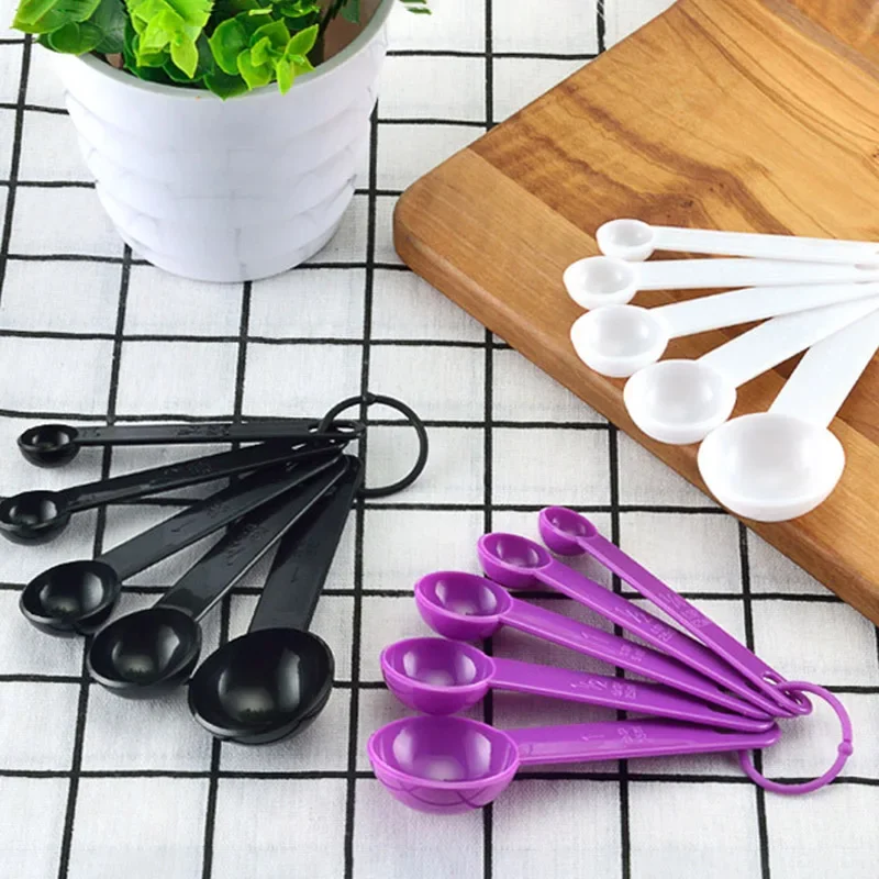 

Kitchen Measuring Spoon Measuring Cups Measuring Tools Portable Plastic Coffee Sugar Scoop Kitchen Gadgets