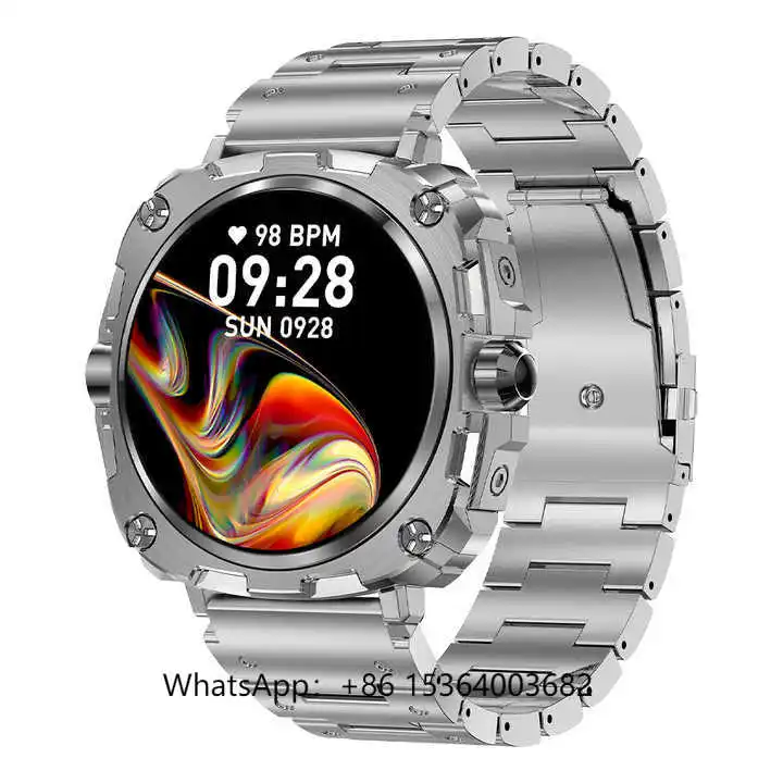 

Новые умные часы AK71 AMOLED для спорта на открытом воздухе 400 мАч для здоровья, пульсометр, фитнес-трекер для мужчин, Reloj Inteligente