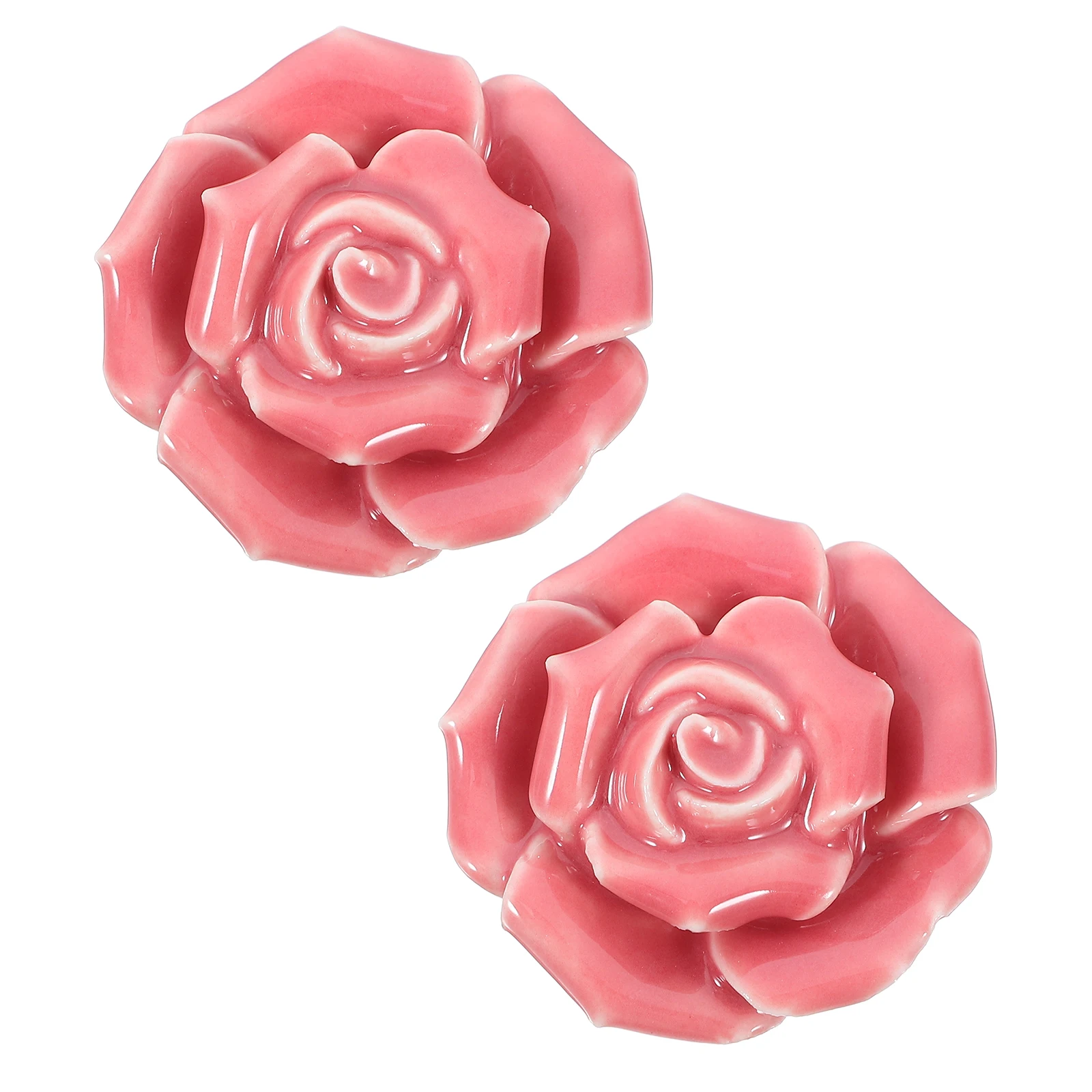 

8pcs Ceramic Door Knobs Pull Handles for Cabinet Drawer Cupboard Wardrobe Storage Easy Install Hardware Replacement