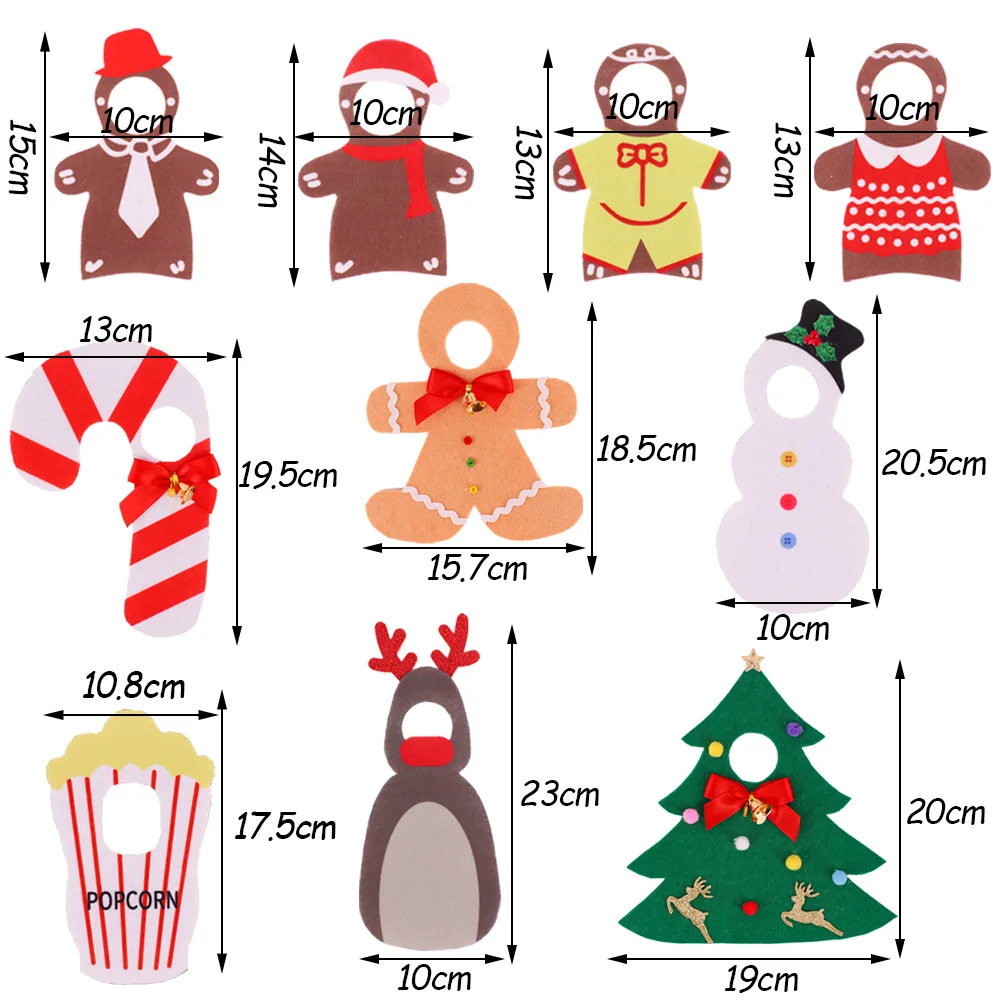 Christmas Clothes for Big Elf Doll Christmas Tree/Gingerbread Man Shape Paste 30cm Elf Doll Pajamas,Holiday Gifts Kawaii Anime