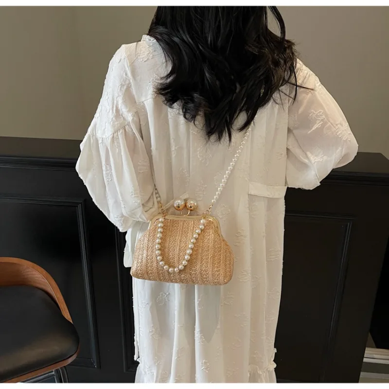 

Evening Bags Grace Temperament Exquisite Beading Hasp New Chinese Style Women's Shoulder and Handbags 2025 Fashion High Quality