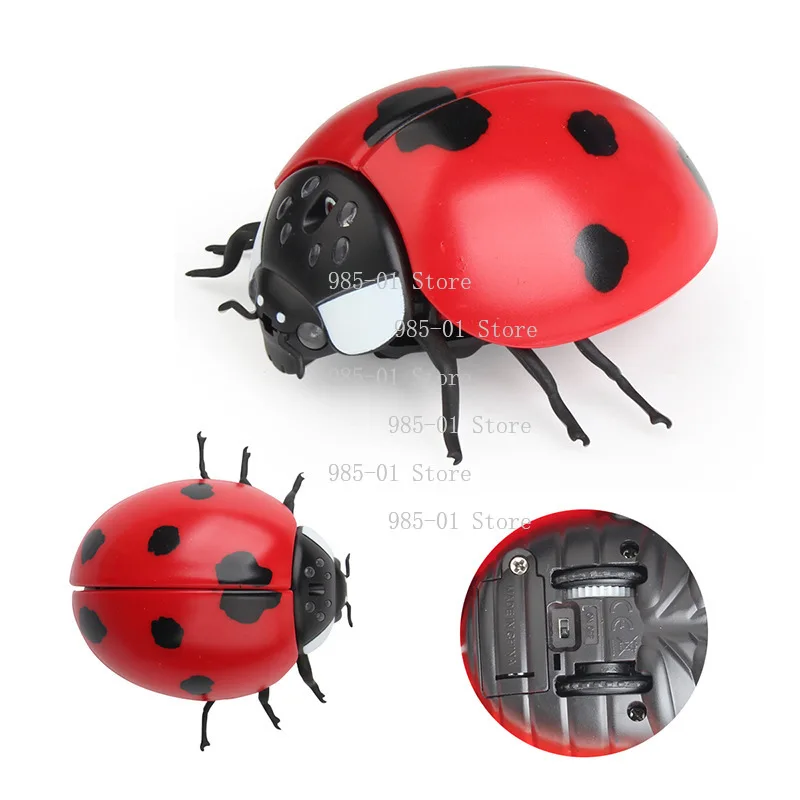 Infrared remote control electronic pets: ladybugs, bees, flies, insects, fun trick toys