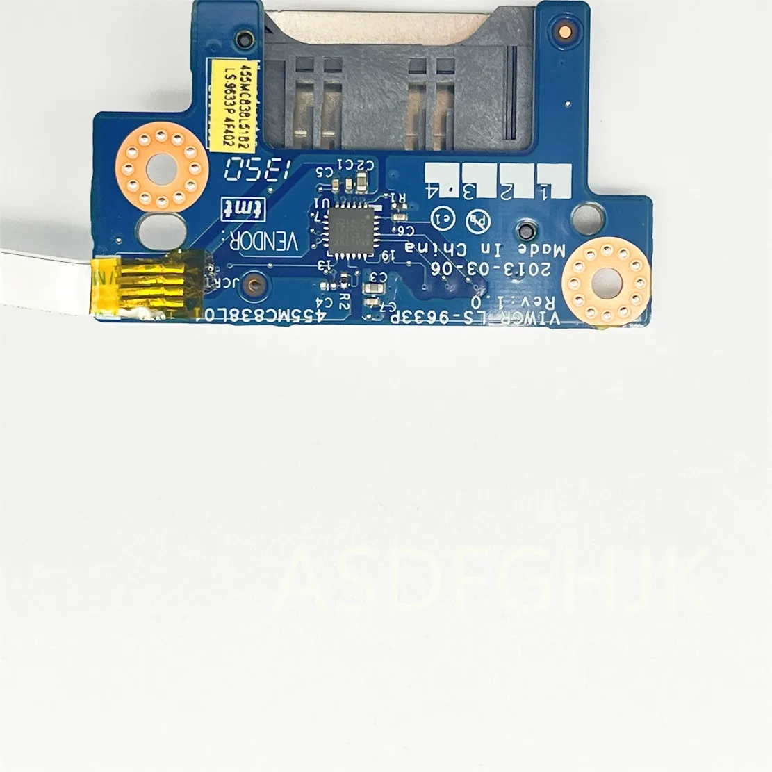 Genuine for Lenovo G500 SD MMC Memory Card Reader Board With Cable LS-9633P NBX0001DC00