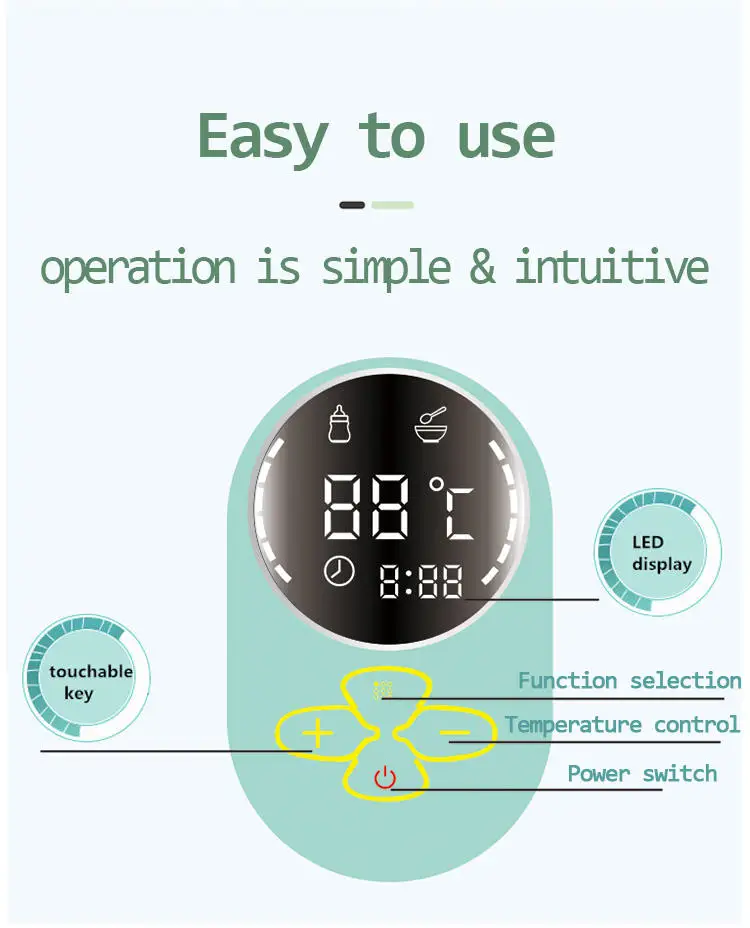 Digitale Baby flasche Sterilisator Maschine Babi Steril Milch flasche wärmer Baby flasche Sterilisatoren