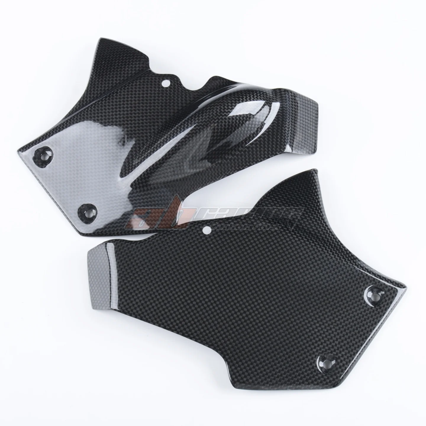 100% Full Dry Carbon Fiber Electrical Side Covers Fairing Panels For MV Agusta F4 750 / 1000 Motorcycle Modification Parts