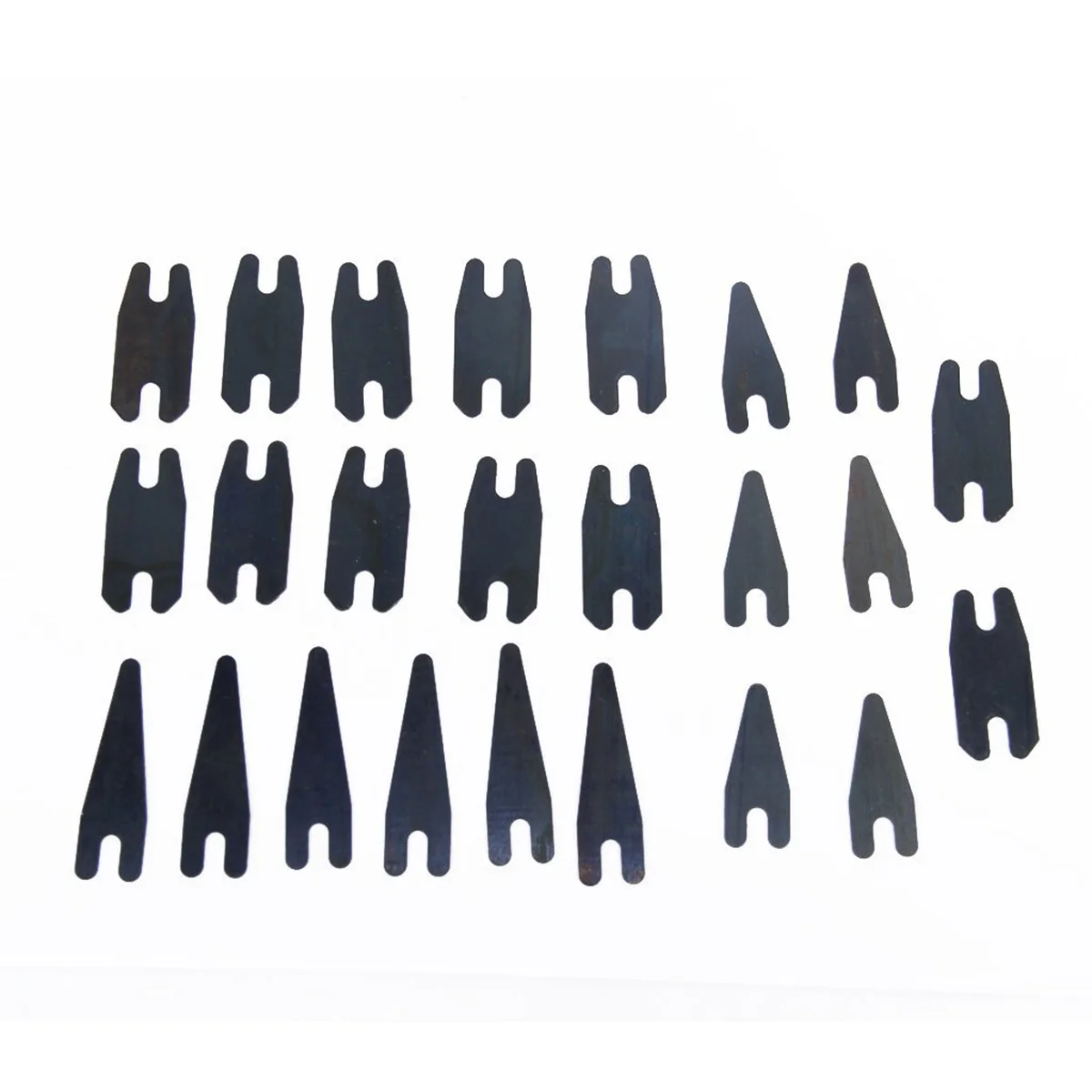 

24pcs Stainless Steel Tattoo Machine Springs Kit 44Mm Front 35Mm Rear Black For Tattoo Artists Machine Spring Kit