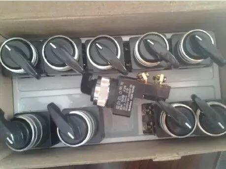 Korean Jianxing KOINO 25-button switch 3-position selector switch KH-310 2-position switch KH-309