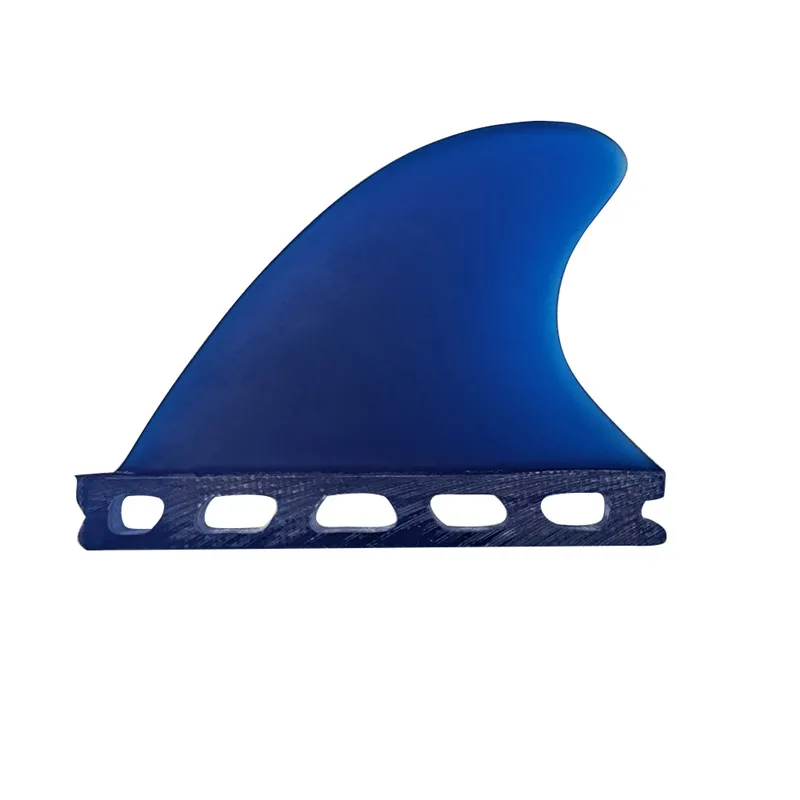 

UPSURF Sup Board Fins Single Tabs Fins Knubster Centre Kneel Fin Barbatanas de Blue Color Surf Fins Fiberglass Surfboard Fins