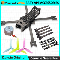 DarwinFPV Baby Ape 3 Inch 142mm Wheelbase Drone Quadcopter Frame KIT Carbon Fiber Arm LED Board 1104 4300KV Motor RC FPV Parts