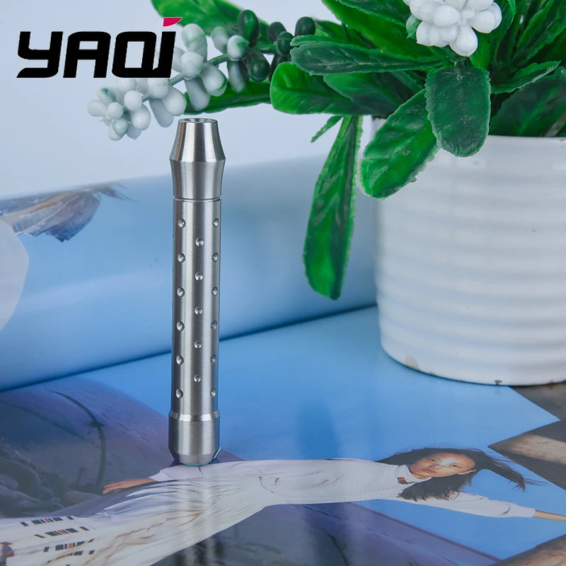 مقبض ماكينة حلاقة آمن من الفولاذ المقاوم للصدأ من YAQI للرجال #3