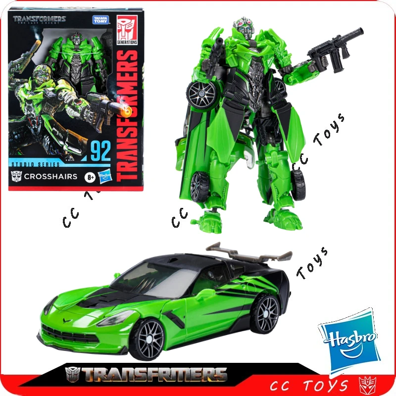 Disponibile Hasbro Transformers Toy Studio Series SS-92 Crosshairs Movie Toys Robot Action Figures Regali Hobby