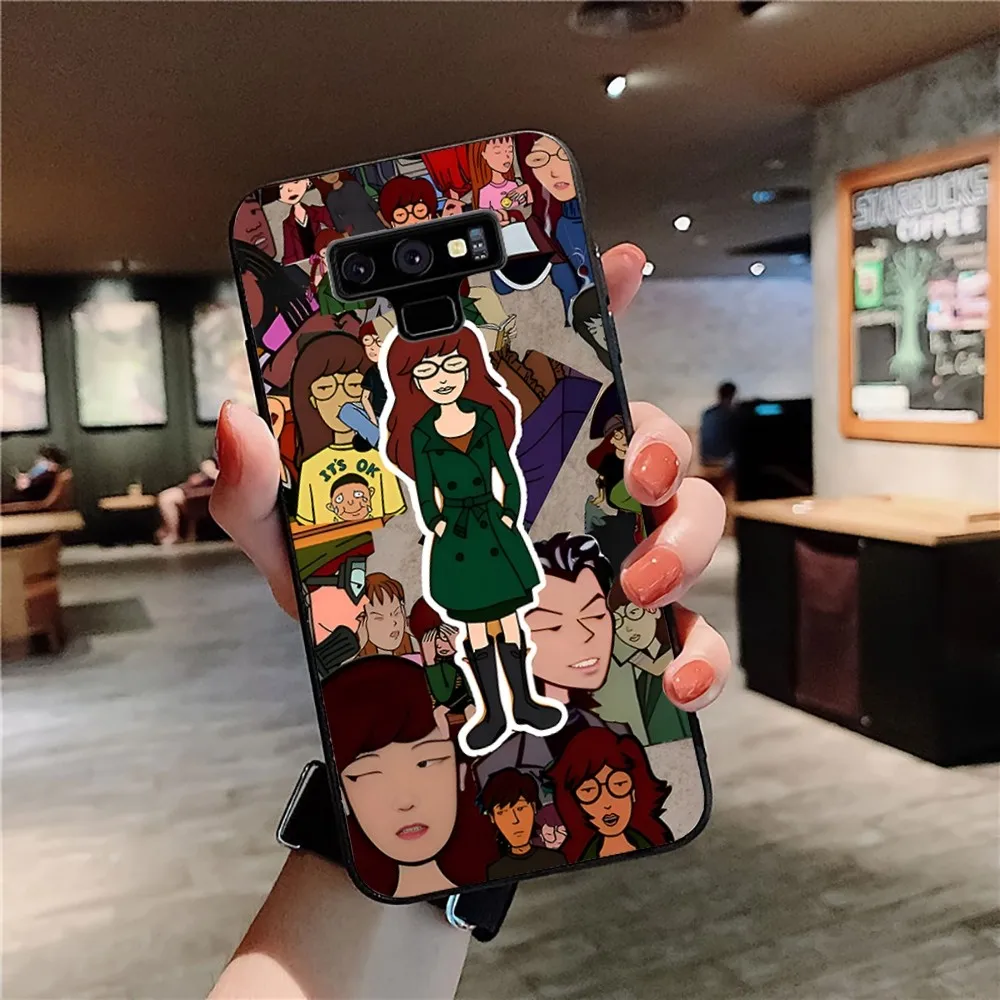 Cartoon D-Daria Phone Case For Samsung Note 8 9 10 20 pro plus lite M 10 11 20 30 21 31 51 A 21 22 42 02 03