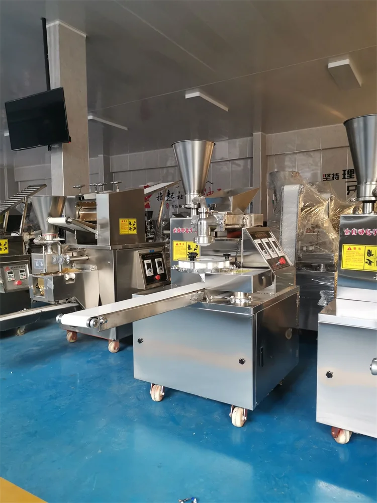 Multifunction Steamed Stuffed Bun Machine Maker Commercial Bao Zi Filling Machines Meat Vegetables Momo Encrusting Machine