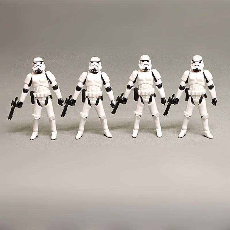 Star Wars Action Figures da collezione Darth Vader Imperial Stormtrooper Giunti Modello mobile Ornamento Simpatici giocattoli per bambini Accessori