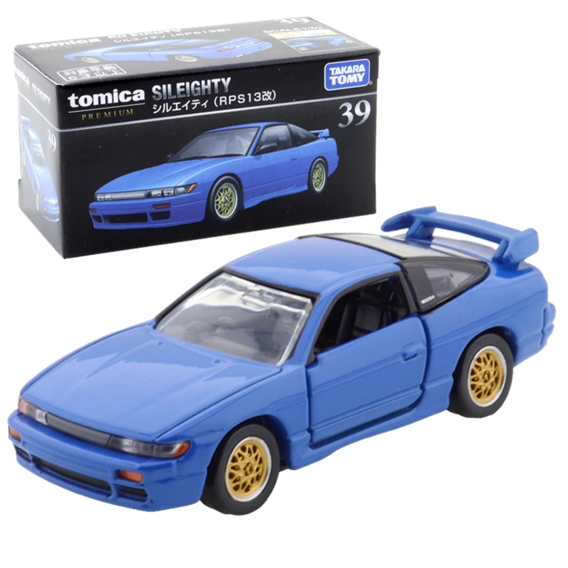 Takara Tomie Premium No.39 Nissan Sileighty Rps13 Kai Initiaal D 1:62 Auto Kids Speelgoed Motorvoertuig Diecast Metalen Model Jongen