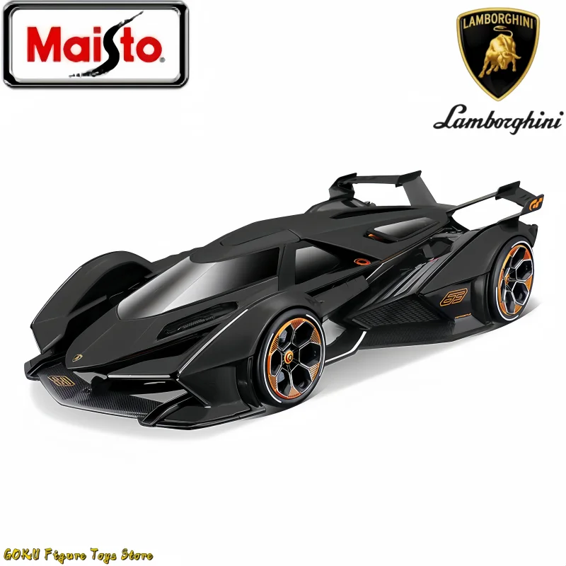 Maisto 1:18 Lamborghini V12 Vision Gran Turismo Concept Cars Diecast Model Edition Alloy Luxury Vehicle Toy Collection Ornaments