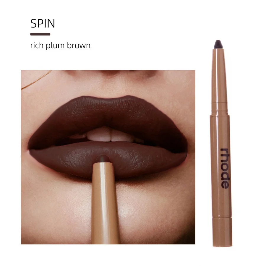 Brand Skin Peptide Lip Shape Pen Lip Liner Langhoudende Lip Tint Potlood Pen Make-up Lipstick Poeder Blusher Gloss Make-up Lipliner