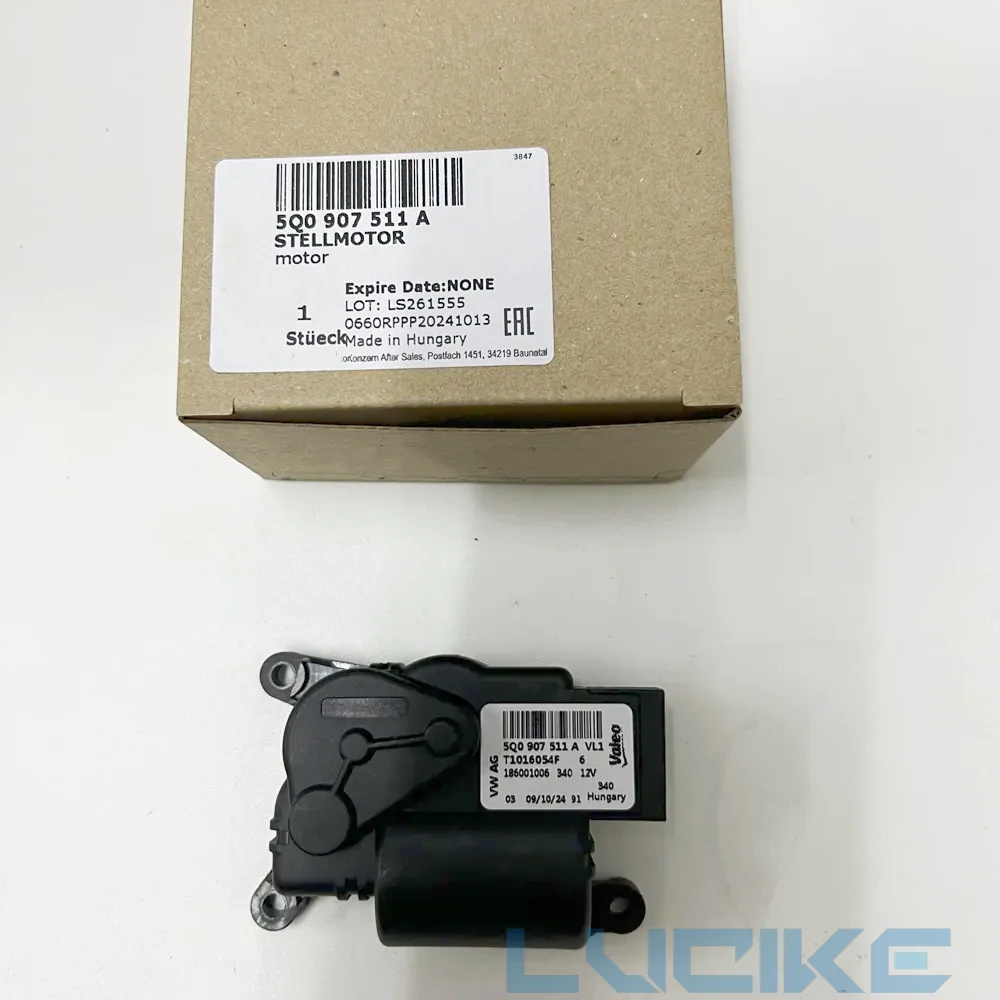 

Genuine OEM 5Q0 907 511 A / 5Q0907511A HVAC Heater Flap Actuator Motor 5 pins for VW Variant 3G Golf (5g) AUDI A3 S3 TT SKODA