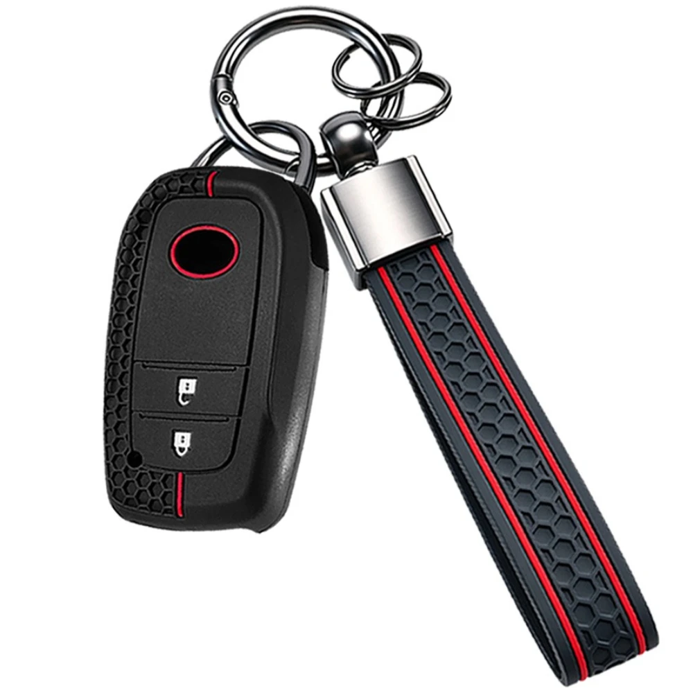 New Car Key Cover For Toyota Hilux 2024 Yaris Corolla 2023 Rav4 2021 CHR Revo Auris Innova Highlander Venza Fortune Key Holder