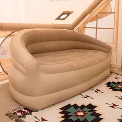 Cheap Relaxing Inflatable Seat Garden Patio Comfortable Large Size Designer Inflatable Sofa Luxury Divano Postmodern Furniture