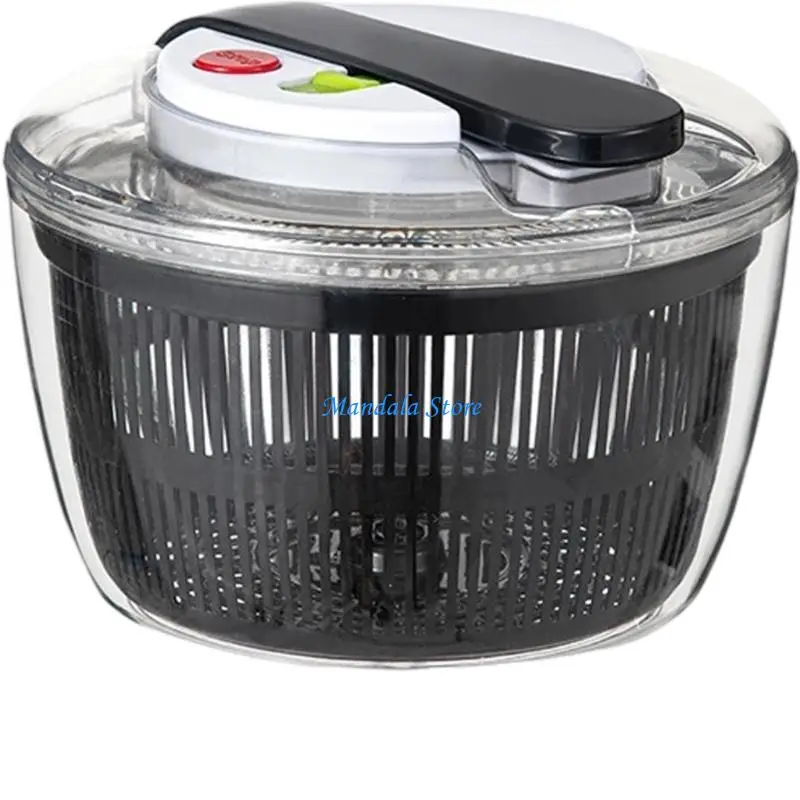 

U2JC Multifunctional Vegetable Salad Spinner Washer Dryer Drainer Mixer with Lid