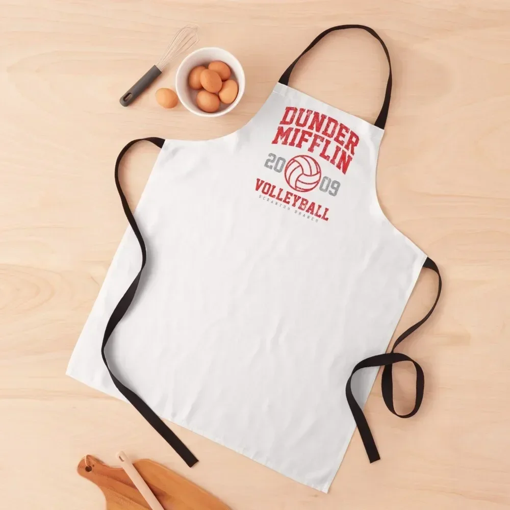 Dunder Mifflin Volleyball - Scranton Branch (Variant) Apron Kitchen Women kitchen woman Apron