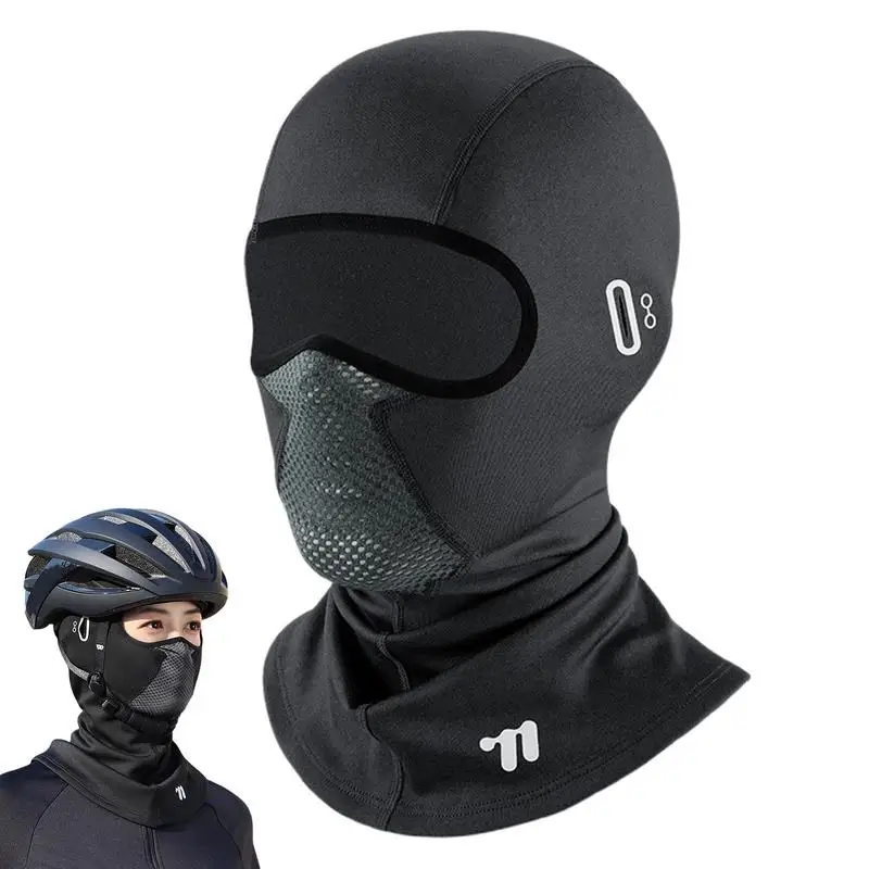 

Full Face Masque Cold Weather Winter Masque Cycling Face Cover Windproof Headgear Masque Full Face Shield Breathable Ski Masque