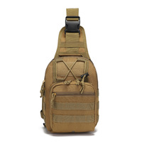 Camouflage Oxford Cloth 600D Encrypted Version Enlarged Version Camouflage Breast Bag Shoulder Bag Outdoor Bag Mesg Bag