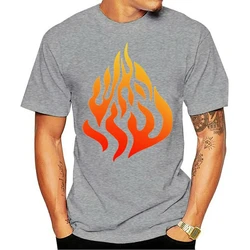 Nah Nachman Mehuman Fire Flames Design T Shirt Short Sleeve Fit Men's T Shirt Solid Color Homme Big Size Xxxl Slogan Hiphop