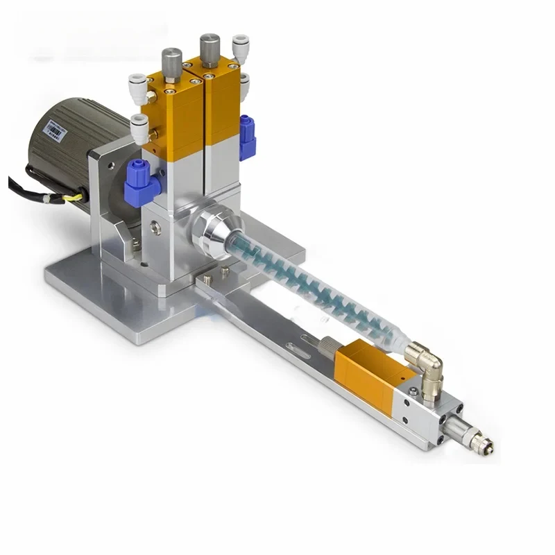 

Electric Mixing Dispensing Valve With Motor For 2-Part Epoxy AB Glue