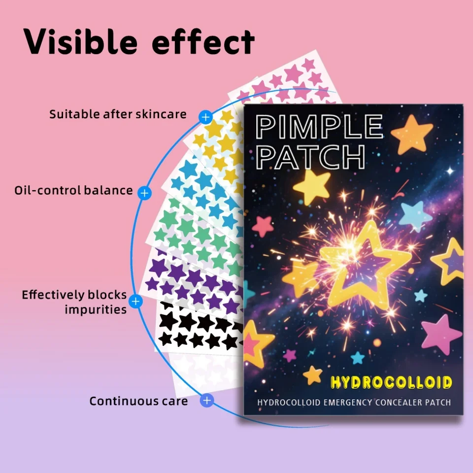 1400 قطعة من رقعات بثرة النجوم للوجه الغروانية المائية، غطاء ممتص، شجرة الشاي، رقعة حب الشباب الغروانية المائية، رقعة بثرة نجمة لطيفة