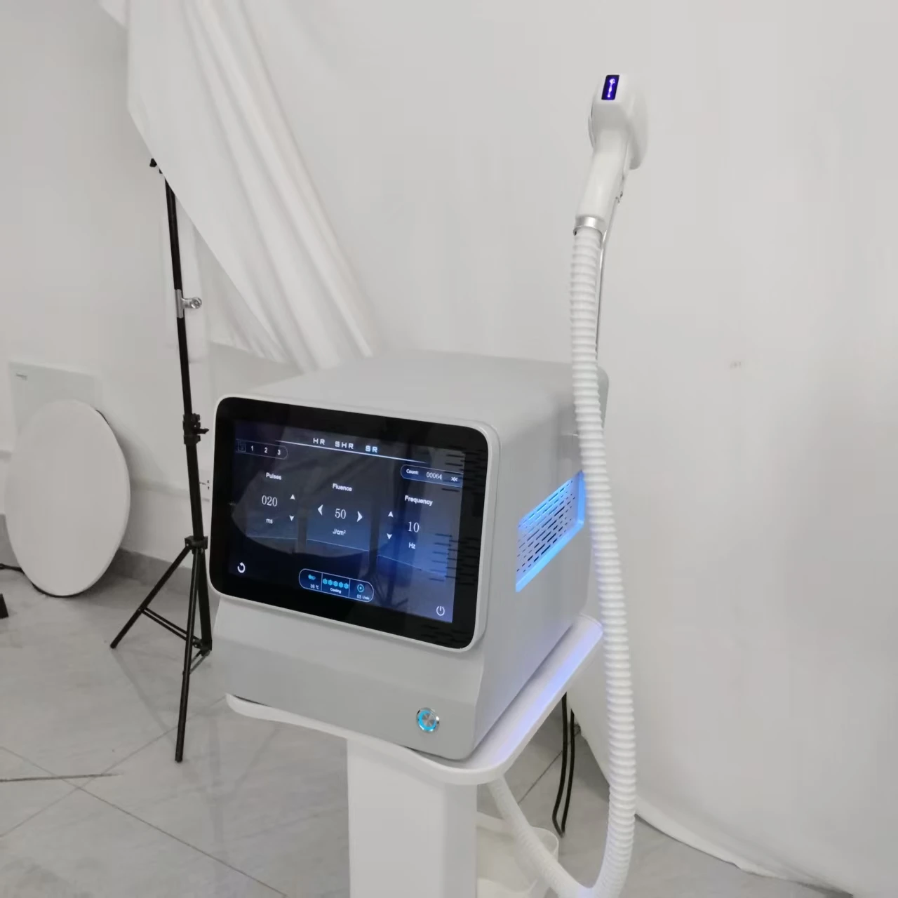 

Мощный лазерный эпилятор 3500 Вт с александритовым диодом Ice Platinum, профессиональный диодный лазерный аппарат для перманентного удаления волос для женщин