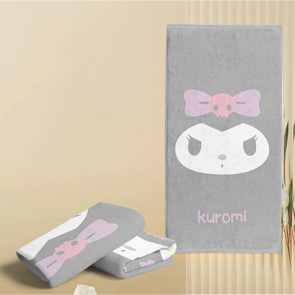 Toalla Deportiva Sanrio My Melody, Toalla de Playa y Baño para Nadar y Regalar a las Mejores Amigas, Toalla Deportiva para Fitness y Deportes de Pelota