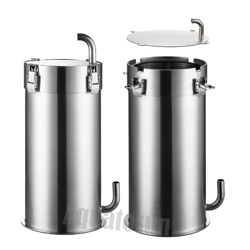 Stainless Steel Aquarium External Canister Filter Fish Tank Filter Accessories Koi Pond Filter System Aquarium Accessories 어항