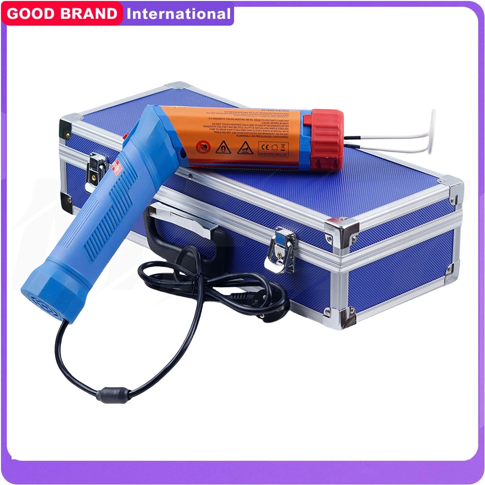 Новый беспламенный электромагнитный мини-индукционный нагреватель типа 1100 Вт с 8 комплектами катушек для автоматического снятия болтов