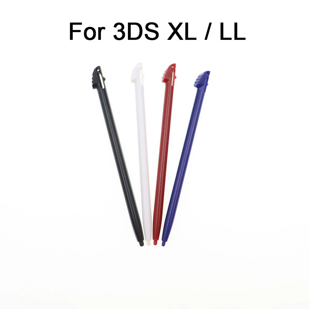 4PCS Replacement Black White Red Blue Stylus  Plastic Stylus Pen For Nintendo 3DS XL LLGame Console Screen Touch Pen
