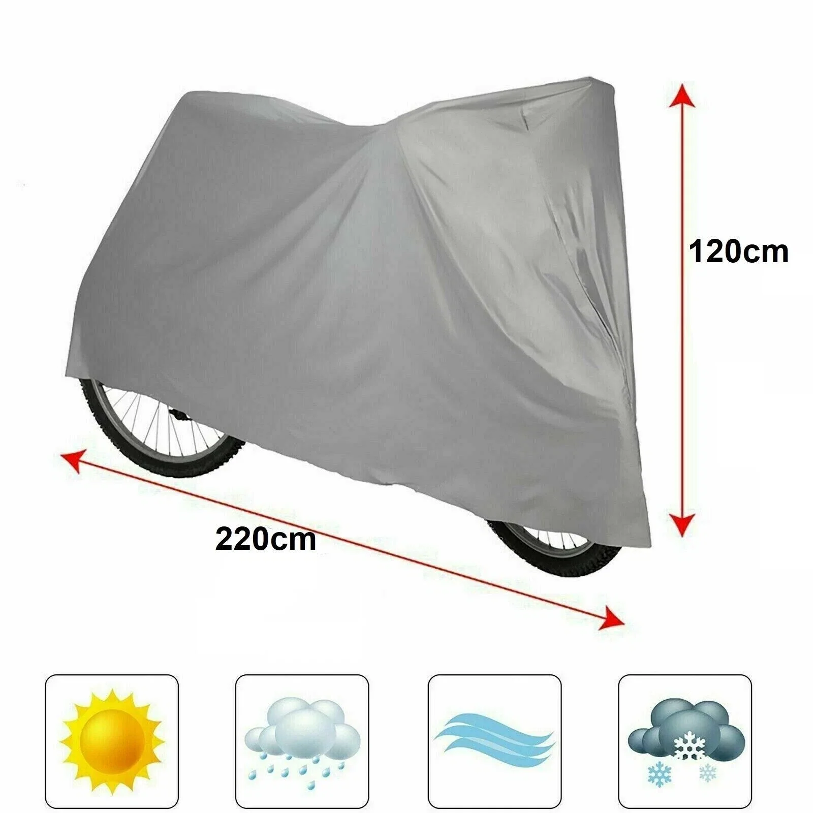 Bike Cover Sun Protection Waterproof Raincover Motorcycle MTB Bicycle Sunscreen Cover Electric Vehicle Cover Bike Accessories