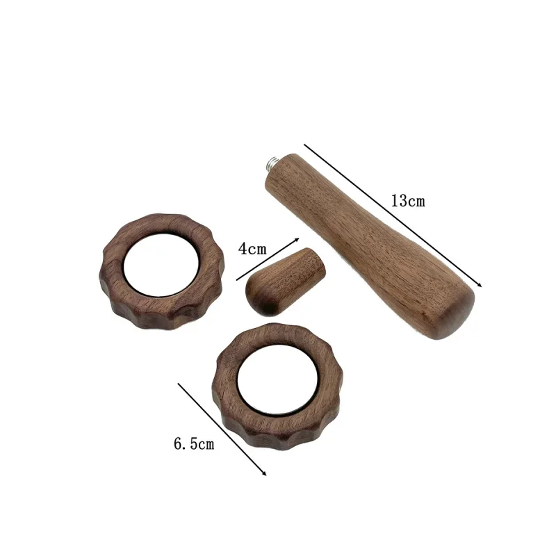 For Rocket Lelit Crem One E61 Coffee Machine Walnut Modification Knob Pull Rod Switch