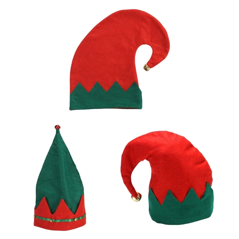 Christmas Elf Unisex Leprechaun Hat Christmas Photo Props Cheerful Hat Baggy Hat Leprechaun Wear