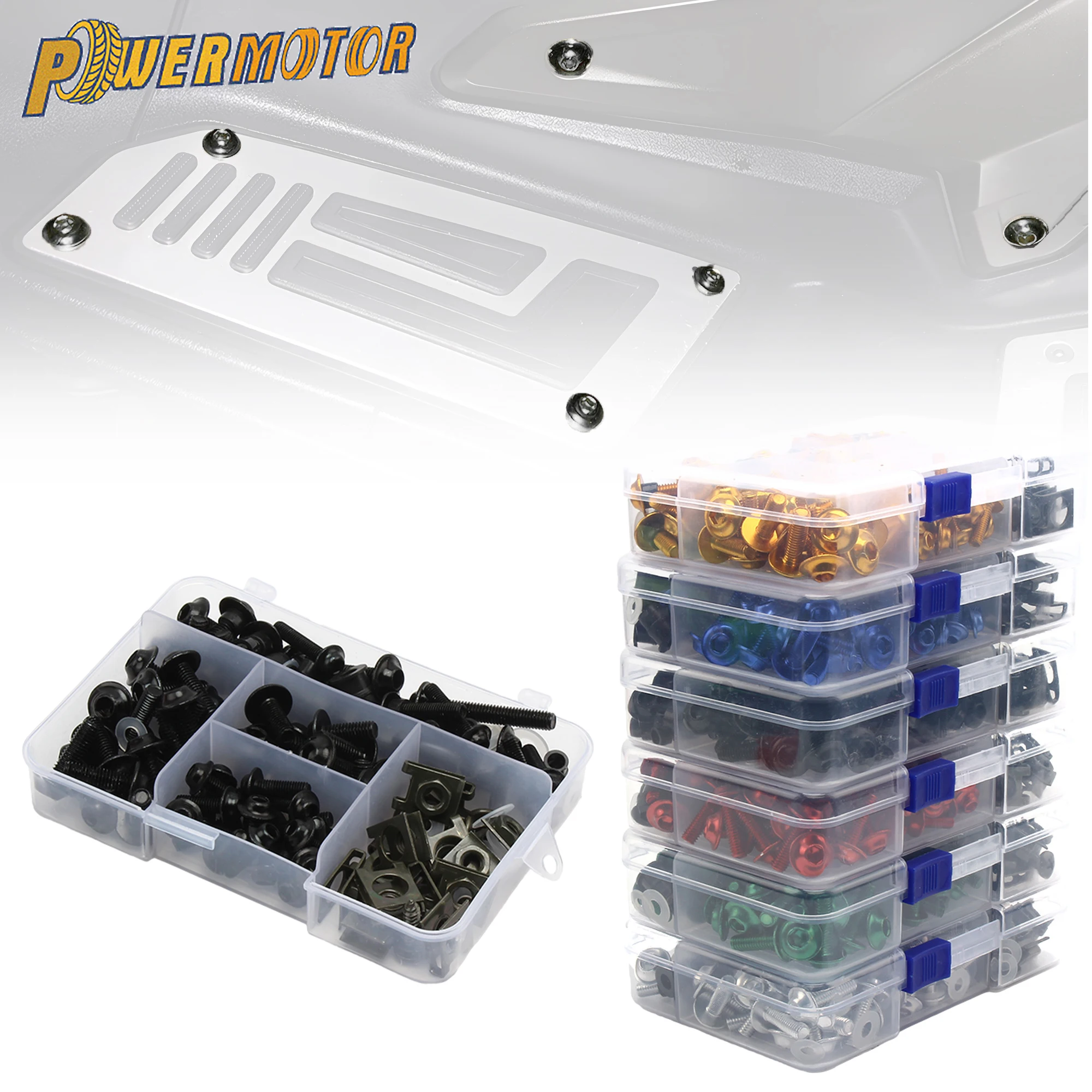 

Motorcycle Fairing Bolts Kit CNC Alloy Screws Nut For Suzuki Yamaha BMW Kawasaki Honda CBR600RR CBR900RR CBR929RR CBR1000RR Part