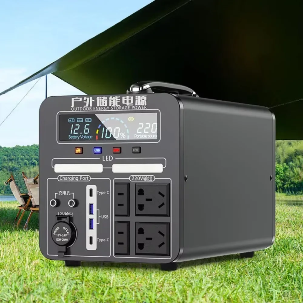 2026 SELL 2000 watts household power station solar generator household outdoor 1500 watts 2000 watts camping portable power supp