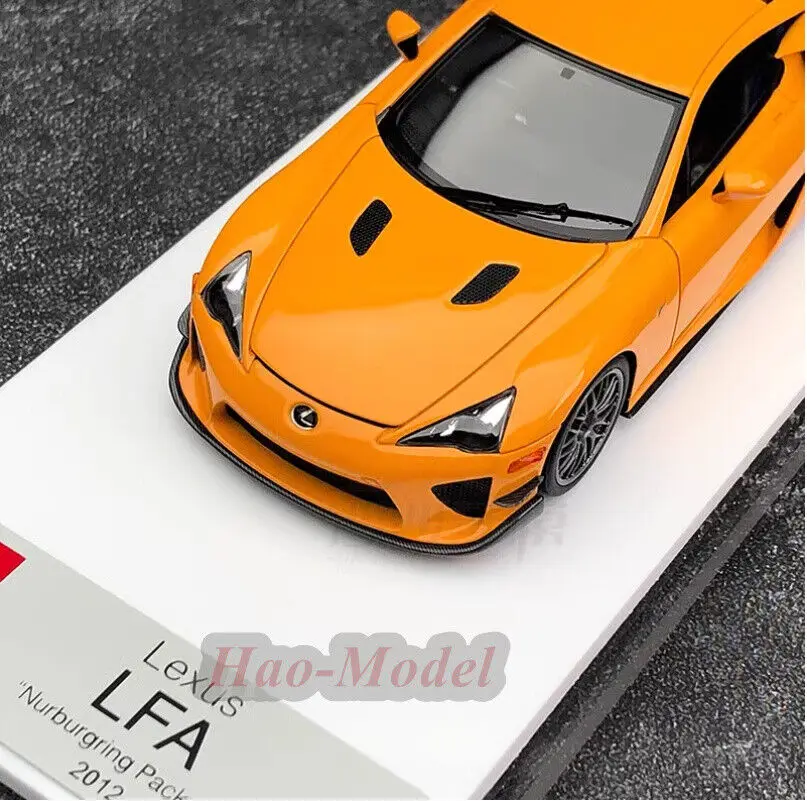 レジン化粧車モデルMu Lexus Lfa 2010,限定,ダイキャストメタル,シミュレーション玩具,誕生日プレゼント,趣味,展示コレクション,1:43