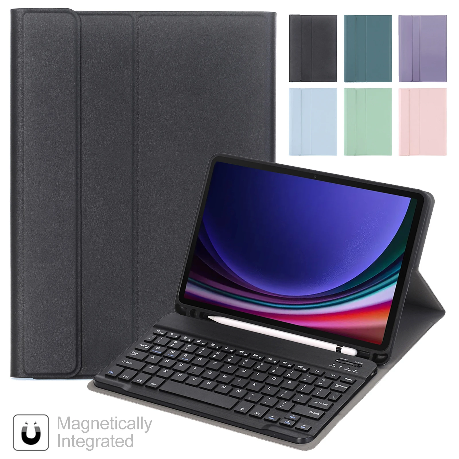 

For Samsung Galaxy Tab S9 2023 11'' Case Bluetooth Keyboard Tablet Cover