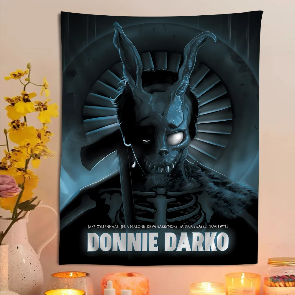 Movie Donnie Darko Hippie Wall Hanging Tapestries Bohemian Wall Tapestries Mandala INS Home Decor